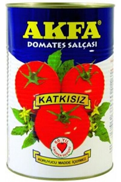 Akfa Domates Salçası Teneke 4300 Gr
