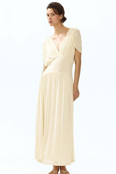 H&M Sheer jersey midi dress