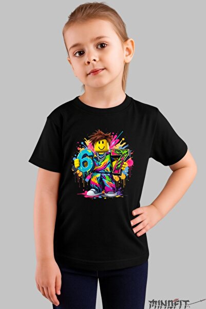 GILDAN Tricou Roblox Six Seven Model Street Vibe
