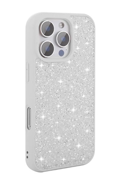 Home MAVİMAKRO İPhone 15 Pro Max ile Uyumlu Elmas Desen Taşlı Kılıf – 2 mm Ka...