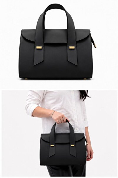 Bags Italia Geanta office-eleganta de dama, din piele, cu bareta reglabilă