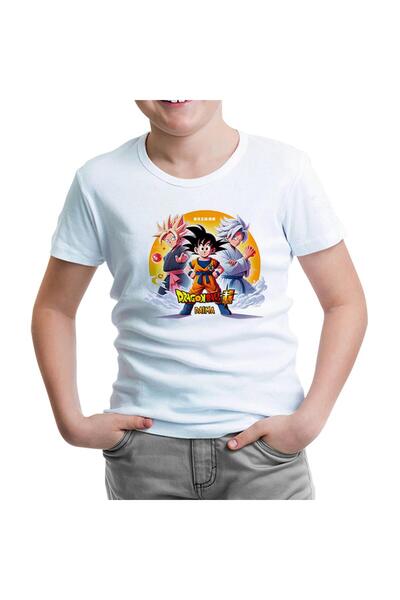 Lord T-Shirt تي شيرت دراغون بول دايماما ألتيميت بول الأبيض للأطفال