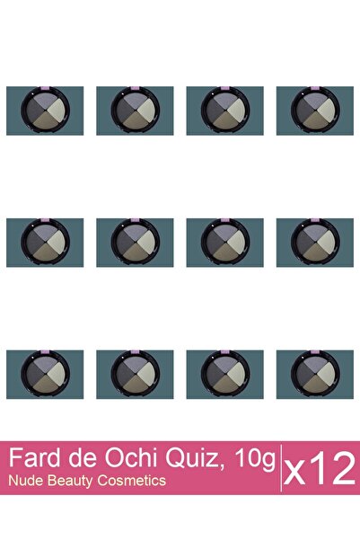 Makeup Set of 12x Eyeshadow Quiz, 10g No. 453