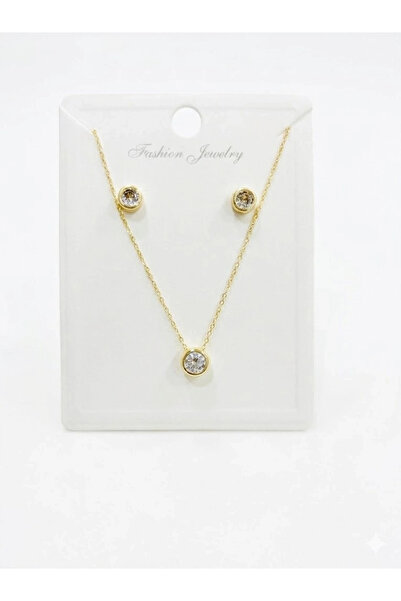 Twin Store سلسلة حجر الزركون: منتجات فولاذية 40+5 سم - Set0016