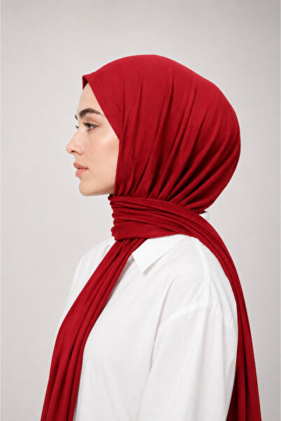 bonni Çift Dikişli Penye Şal 70x185 cm – Yumuşak Dokulu Kaymaz Günlük Şal
