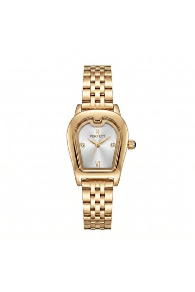 PERFECT Women's Gold Watch with Diamond-Encrusted Horse Hoof Dial - Fashionab...