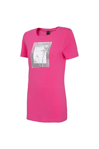 4F Tricou de damă cu mânecă scurtă, mărimea S