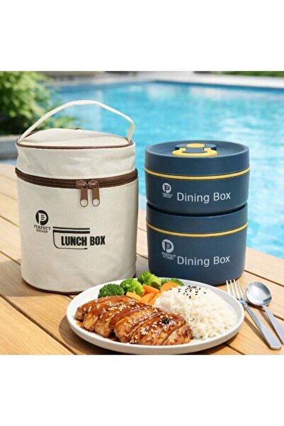 Perfect Kitchen Lunch box set 1000ml-blue