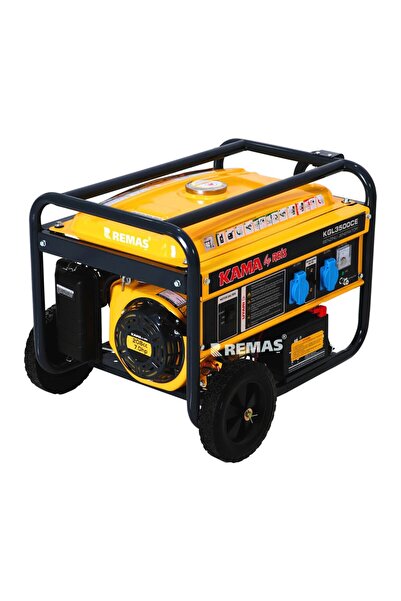 Kama KGL 3500 CE Marşlı 3.5 kVA Monofaze Benzinli Jeneratör