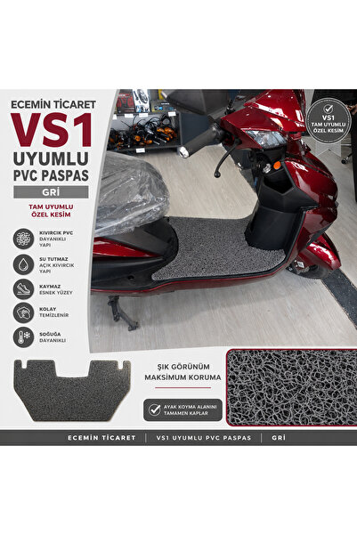 APEC Volta Vs1 uyumlu gri PVC paspas