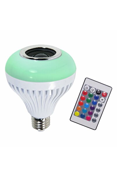 DELIGHT Bec led RGB cu difuzor si telecomanda 12W