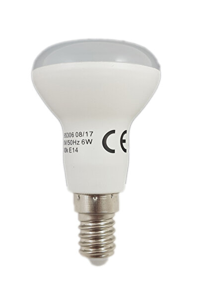 DELIGHT Bec LED E14, model R50, 6W=50W, 2700K, lumină caldă