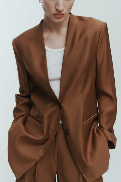 H&M Klapasız Blazer