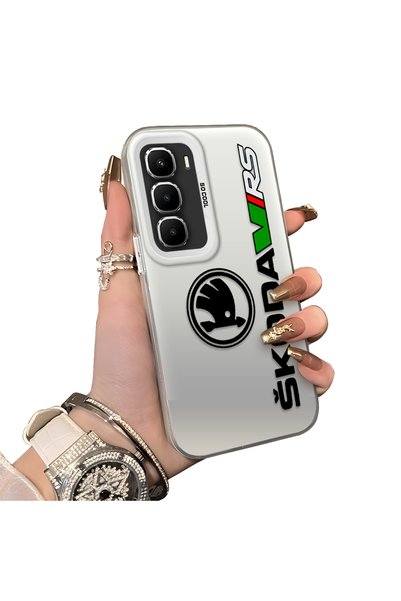 Hontinga حافظة هاتف Infinix Hot 60i متوافقة مع حافة السيليكون الصلبة ومضادة ل...