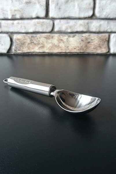 ELEGANCEV Stainless Steel Ice Cream Spoon-1 Piece- 17 cm