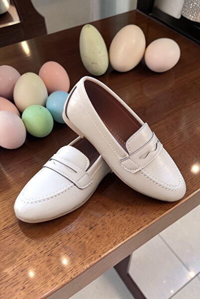 VİVA SHOES Kadın Loafer Casual Babet Günlük Giyim Termo Taban Rahat Kalıp