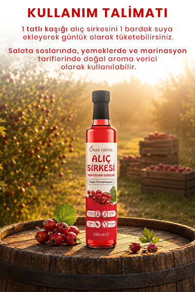 OnkaFarma Onka Farma Alıç Sirkesi 250 ml