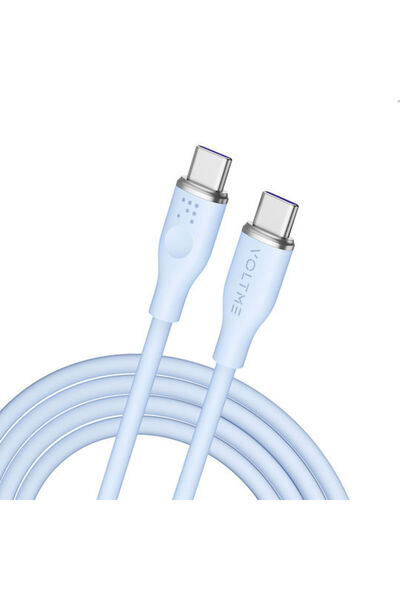 VOLTME Powerlink Moss Series CTC 5A/100W 1,8m (μπλε) - Καλώδιο USB-C