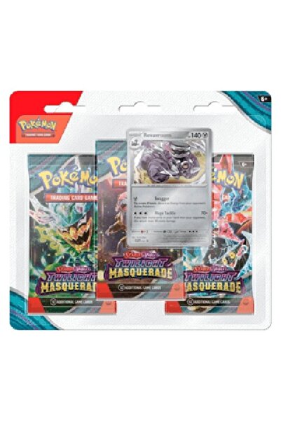 Pokemon Twilight Masquerade: Revavroom 3-Pack Blister