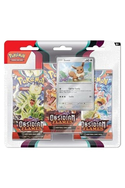 Pokemon Obsidian Flames: Blister pachet 3 Eevee