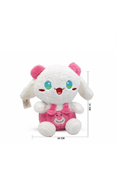 iTajir Cinnamoroll Plush Doll Soft Stuffed Toy Pink Lotso Bear Costume Sanrio...