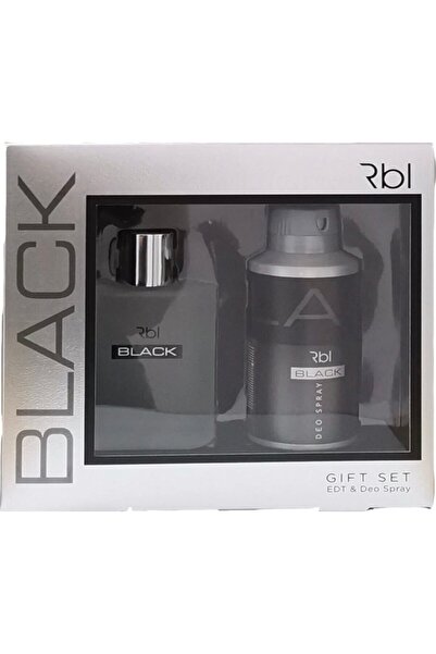 RBL Black Erkek Parfüm Seti 90 ml EDT + 150 ml Deodorant Gift Set