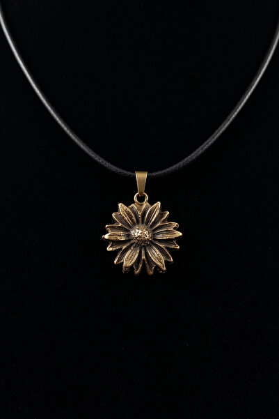 SOUL AND HEAT 3D Daisy Necklace, Women's Necklace, Bronze Necklace, Mother's ...