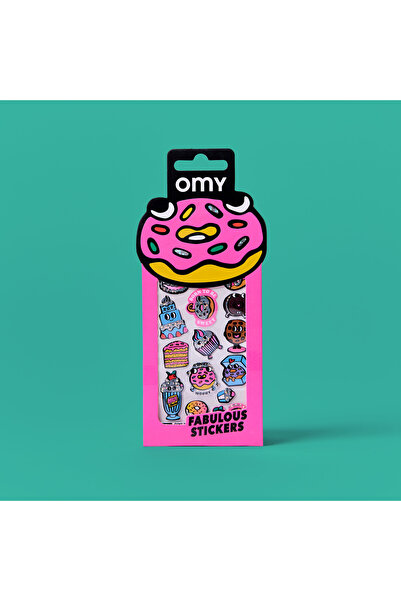 OMY Fabulous Vinil Çıkartmalar - Donuts