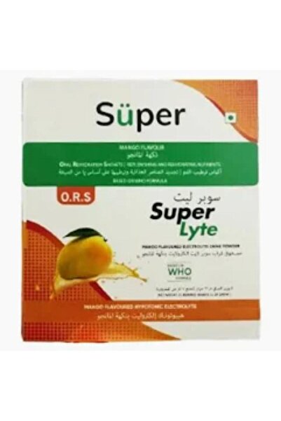 Super Lyte ORS 21.8 G Mango Flavour Sachet 10s