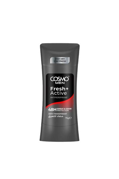 CD Cosmo Designs Cosmo Men Care Fresh + Active Antiperspirant Stick, 75 g, 48...
