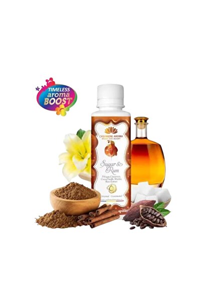 Cashmere Parfum de rufe albe si color, 200 ml, 40 spalari, Sugar & Rum, Aroma