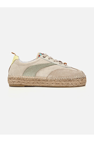 SU14 Nox Kum Kadın Düz Espadril Sneaker
