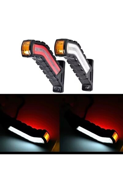 Led Light Alex Set de 2 lumini de gabarit LED, cu efect neon și semnalizare d...