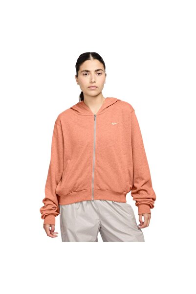 Nike Γυναικεία Αθλητική Ζακέτα Φριζάρι Τερί L