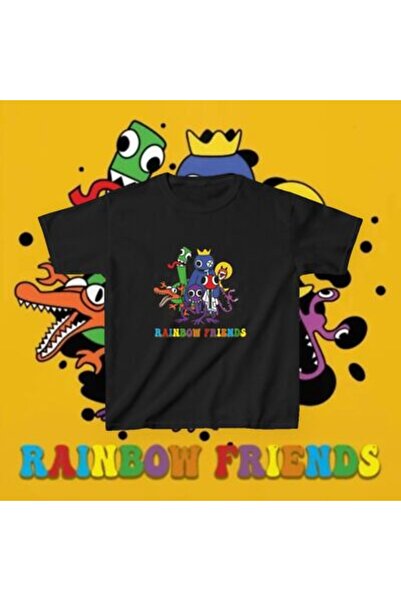 Nobrand Rainbow Friends Kids Heavy Cotton™ Tee Shirt Top