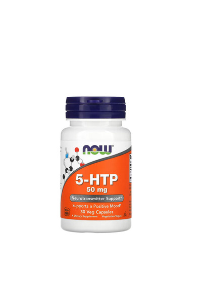 Now Foods 5-HTP 50mg 30 capsule -