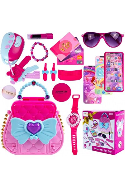 MalPlay Poseta cu accesorii de infrumusetare pentru copii MalPlay, Smartphone...