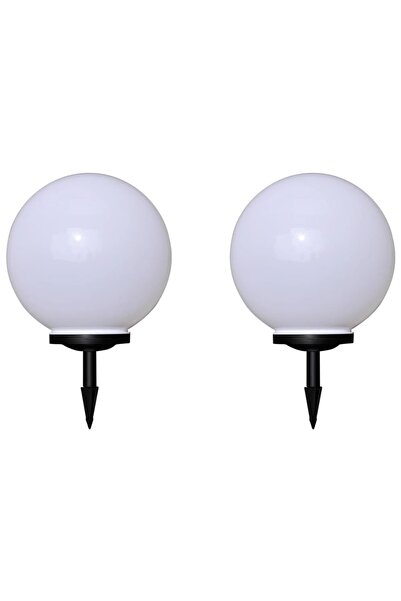 vidaxl Lampi de exterior pentru alee LED 2 buc. 40 cm, cu È›arus de sol