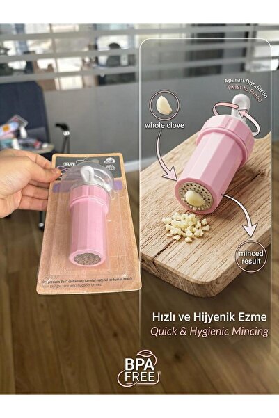 cook&kitchen Sun Cook Garlic Crusher