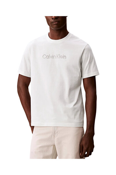 Calvin Klein Ανδρικό T-shirt Λευκό LV04LF813G-YAF