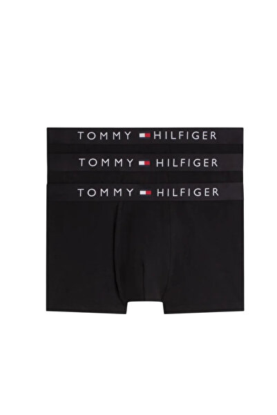 Tommy Hilfiger Ανδρικό Σετ Μπόξερ 3 Τεμαχίων Μαύρα UM0UM03900-0R8