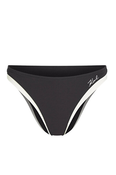 Karl Lagerfeld Γυναικείο Signature Μπικίνι Μαύρο B2W46023-999 Black