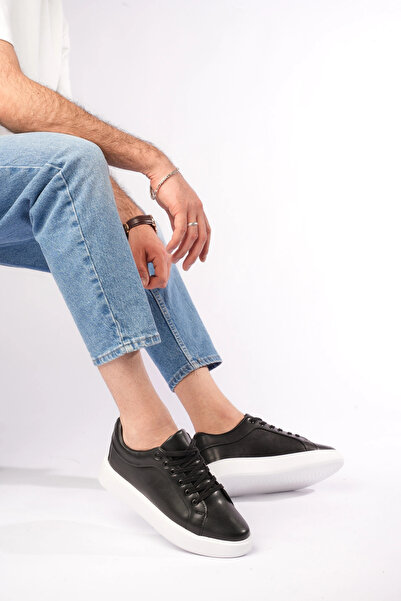 Zerenyus ZRK-08 Pantofi sport ortopedici de bază pentru bărbați, negru și alb...