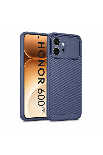 UnDePlus Huawei Honor 600 Kılıf Karbon Silikon Case