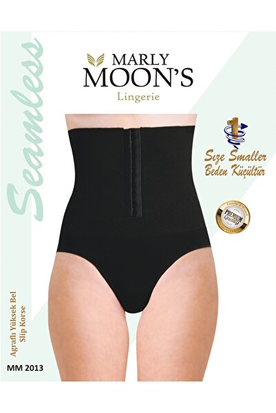 MARLY MOON'S Women's Skin-Colored High Waist Shaping Slip Corset with 1 Size ...