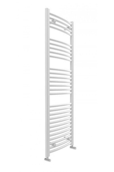 Lazzarini Radiator de baie (încălzitor de prosoape), alb, oțel, drept, Lazzar...
