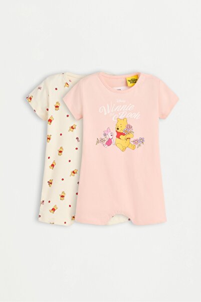 LEFTIES 2'li Winnie the Pooh ©Disney kısa tulum paketi