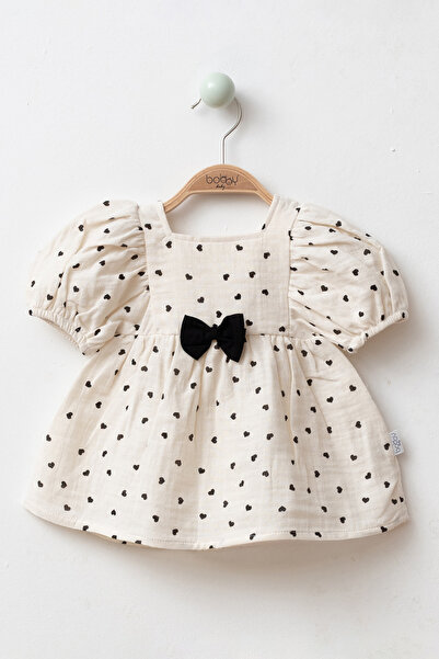 yukobaby bebeğiniz için en doğalı KIZ BEBEK %100 PAMUKLU ÇİFT KAT MÜSLİN KALP...