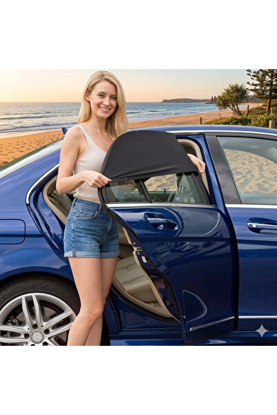 Markaflex 1Pc Auto Sunshade Curtain Vehicle Rear Side Window Sunshade Car Sun...