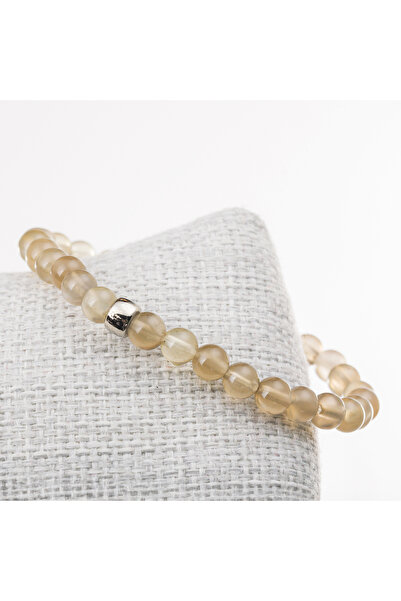 LADIN DOGALTAŞ Moon Stone Bracelet-6mm